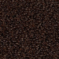 Miyuki rocailles Perlen 15/0 - Transparent brown 15-135 